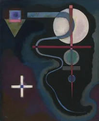„„Chłodna energia”” Peinture de Vassily Kandinsky (ou Wassily Kandinski ou Kandinskij
