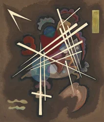 "" Filet "" (dzienie) malarz dzień Wasilij Kandinsky (au Wassily Kandinsky
