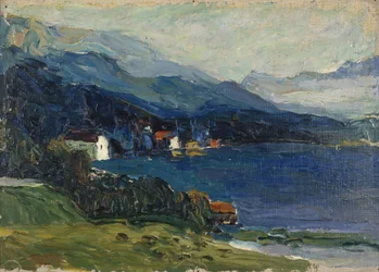 Jezioro Kochel, około 1902