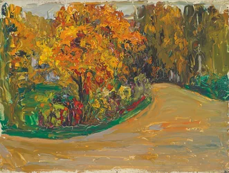 Park jesienią