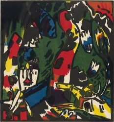 "Łucznik" Obraz Wasilija Kandinsky