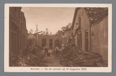 Borculo – Po cyklonie 10 sierpnia 1925 r.