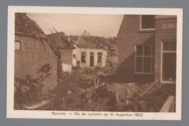 Borculo – Po cyklonie 10 sierpnia 1925 r.
