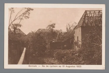 Borculo – Po cyklonie 10 sierpnia 1925 r.