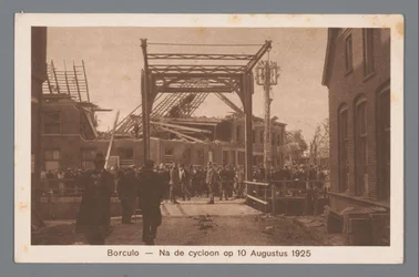 Borculo – Po cyklonie 10 sierpnia 1925 r.