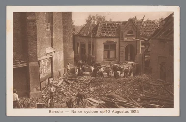 Borculo – Po cyklonie 10 sierpnia 1925 r.