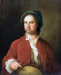 Lewis Morris, Llwellyn Ddu o Fon (olej na płótnie)