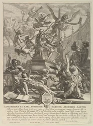 Alegoria o śmierci hrabiego Arundel, ca. 1646.