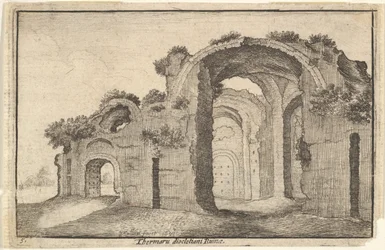 Termy Dioklecjana, Rzym, XVII wiek.