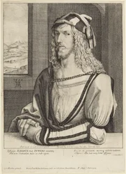 Dürer jako młody mężczyzna
