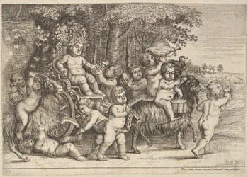 Jedenastu chłopców i trzy kozy, 1625-77.