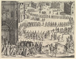 Pogrzeb generała Johana Baptiste von Taxis, 1645.