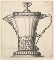 Dzbanek z szerokim dziobkiem, 1645.