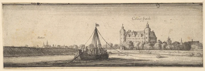 Zamek Kelsterbach niedaleko Hoechst am Main, 1642-44.
