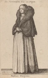 Kobieta z Diepany, 1649.