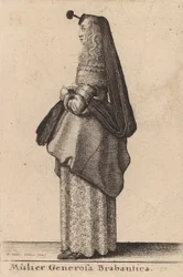 Hojna kobieta z Brabancji, 1643.
