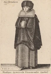 Hojna kobieta z południowego Wiednia, 1642.