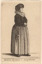 Szwedka lub augustańska kobieta