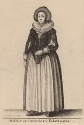 Kobieta z niższego Palainatus, 1643.