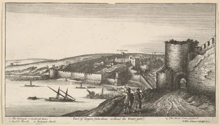 Część Tangeru z góry, bez śluzy, 1670.