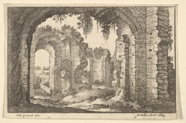 Ruiny rzymskie, 1673.
