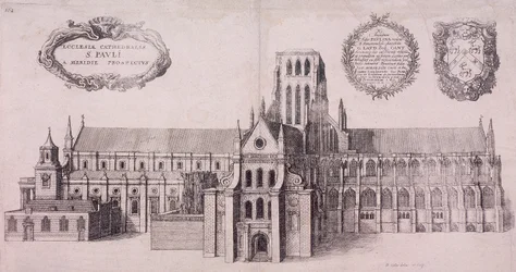 Stara katedra św. Pawła, Londyn, 1656 r