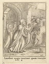 Opatka z Tańca Śmierci, 1651.