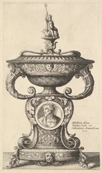 Kubek z dwoma uchwytami, 1646.