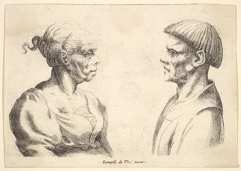 Dwie głowy, 1625-77.