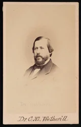 Portret dr. Charlesa Mayera Wetherilla 1825-1871, 1864.