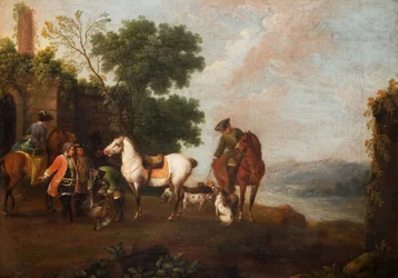 Polowanie na jelenie, 1760.