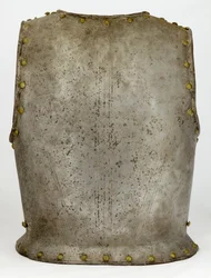 Płyta tylna, ok.1650-1700 (stal i mosiądz)