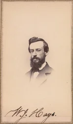 William Jacob Hays, senior, lata 60. XIX wieku.