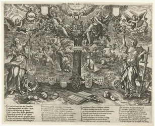 Drzewo Przymierza, 1578 Drzewo Przymierzy / Arbor Pacis (tytuł na obiekcie)