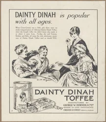 Dainty Dinah Toffee, ok. 1920