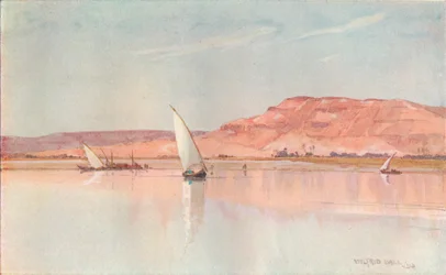 Na Nilu, ok. 1900