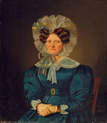 Portret Mette Sophie Fuglsang, ciotki artysty
