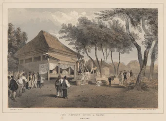 Dom i silnik straży pożarnej, przeprowadzka, 1855 r.