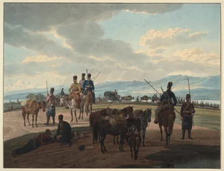 Kozacy rosyjscy w marcu 1804