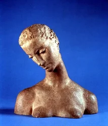 Głowa kobiety (terakota)