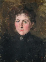 Felicia Kirchdorffer, siostrzenica artysty, 1896