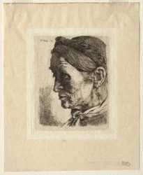 Głowa wieśniaczki