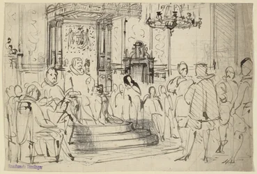 Christian IV na dworze
