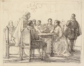 Scena firmowa, Chr. IV czas