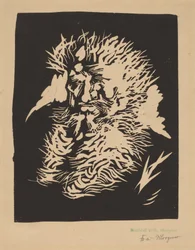 Brodaty mężczyzna