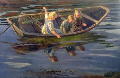Crabfishing, Christiania (olej na płótnie)