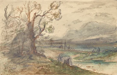 krajobraz nad rzeką