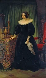 Portret tancerki Loli Montez 1821-1861, 1847