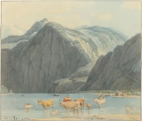 Königsee z klifami św. Bartłomieja