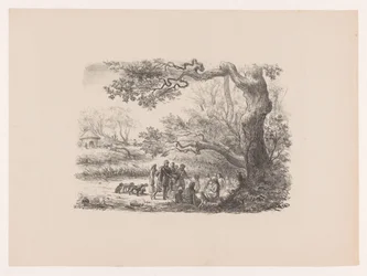 Powrót z polowania Nasi przodkowie nadchodzącego polowania Art Album W.P. van Geldorp (tytuł serii)